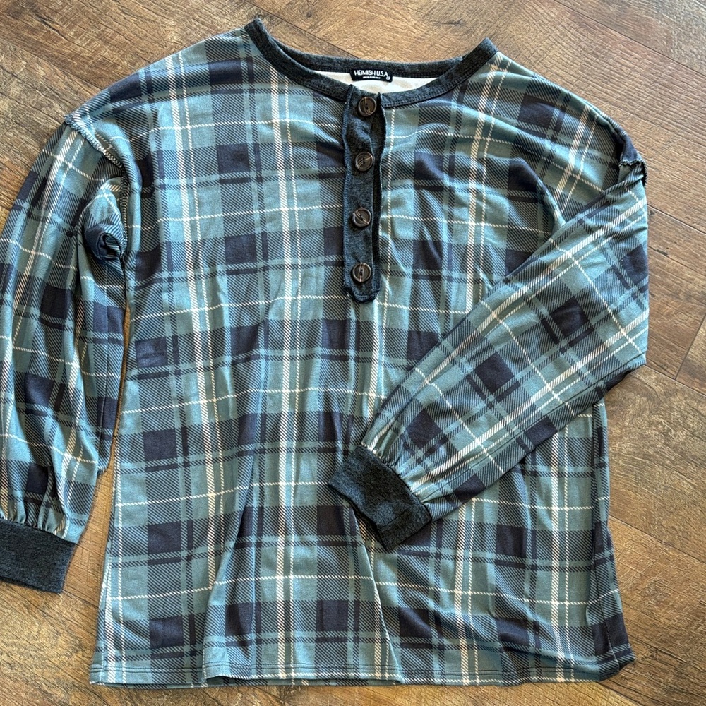Green & Gray Plaid